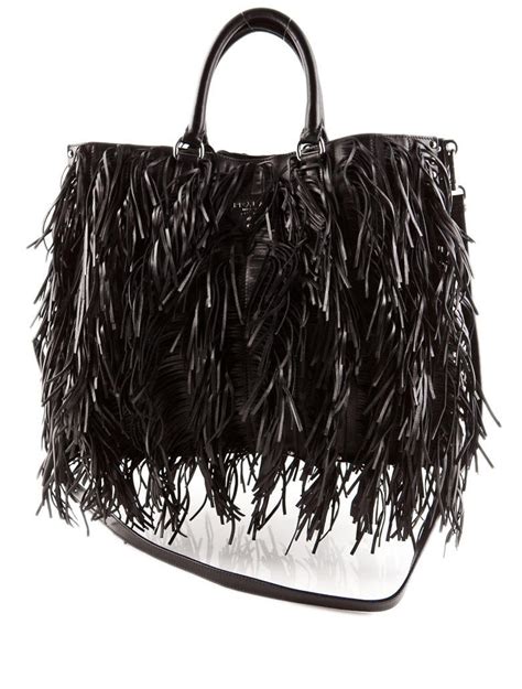 prada fringe purse